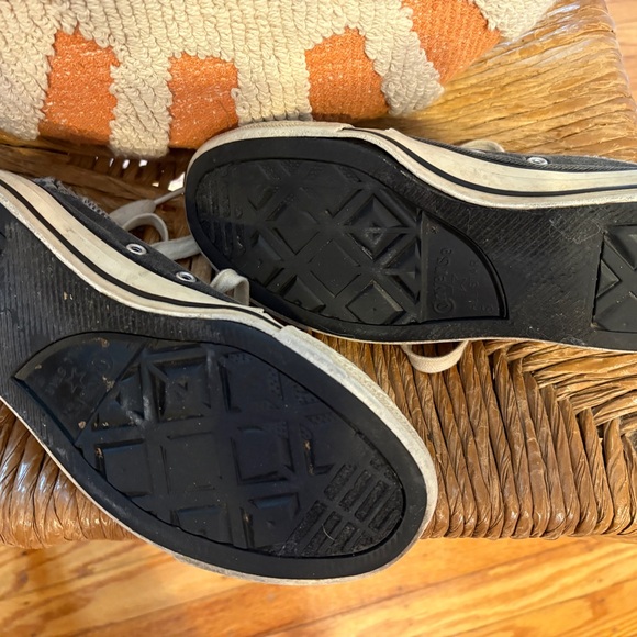 Converse Black and White Canvas Shoes - Picture 6 of 6